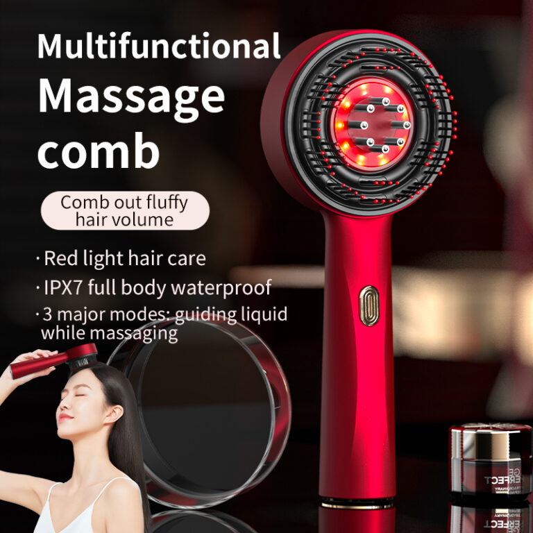 Massage comb for hair loss-at home use